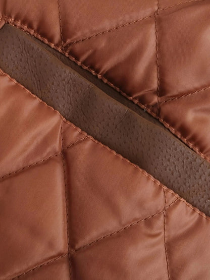 🧥 Premium Men's Hooded Leather Bomber Jacket